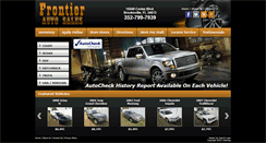 Desktop Screenshot of frontierautosalesonline.com